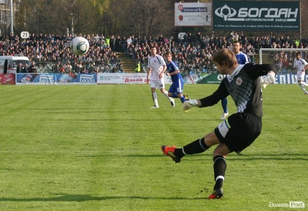 «Волинь» програла у двобої з «Динамо» – 0:1